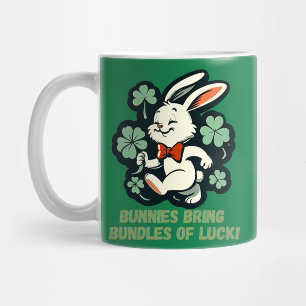 Bunnies bring bundles of luck! by DShirt_Republic